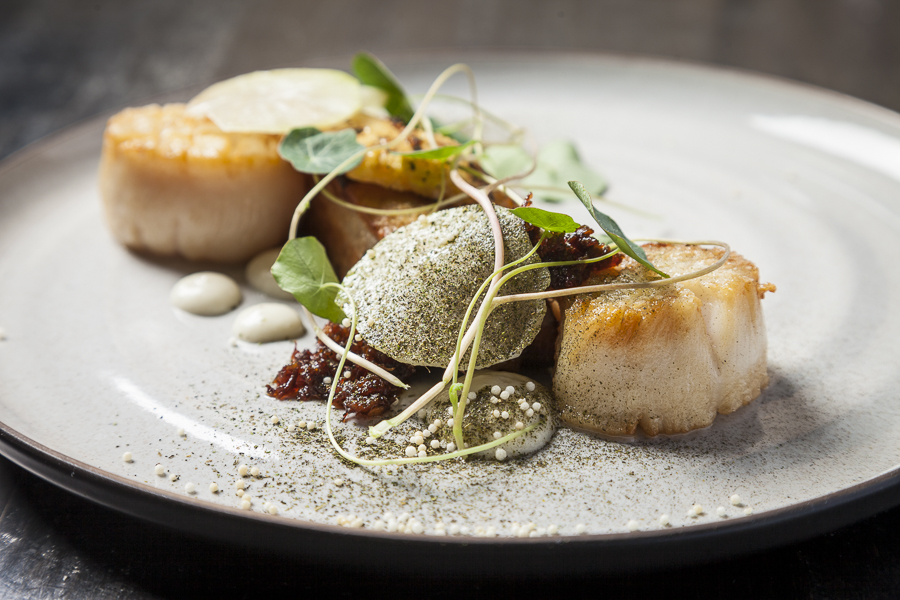 Pork Belly & Scallops